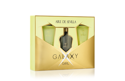 IES Набор женский AIRE DE SEVILLA GALAXY GIRL (парф.вода, крем д/тела, гель д/душу)