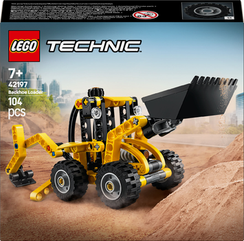 Конструктор LEGO Technic Экскаватор-погрузчик 104 детали (42197)