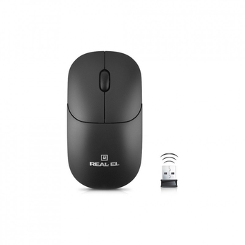 Мышка REAL-EL RM-311W Wireless Black (EL123200041) (237856)