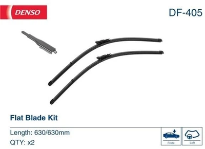 Бескаркасная щетка стеклоочистителя DENSO 630/630 мм 2 шт (DF-405)