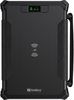 УМБ Sandberg Survivor 96000mAh 180W IQ PD QC3.0 Wireless Black (SAND_420-78)
