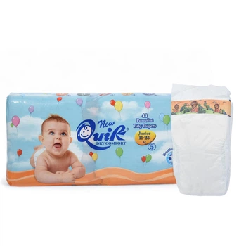 Детские подгузники Quik 5 Junior (11-25кг) 44 шт памперсы для новорожденных одноразовые