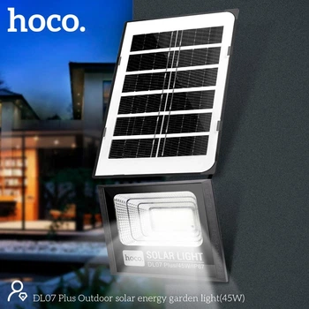 Лампа зовнішня HOCO Outdoor solar energy garden light (45W, IP67) DL07 Plus Колір black