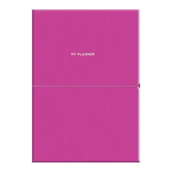 Планер недатированный Школярик Genius "My Planner" А5 104 листов 80 г/м2 крем блок т/обл розовый на резинке (A5-7105)