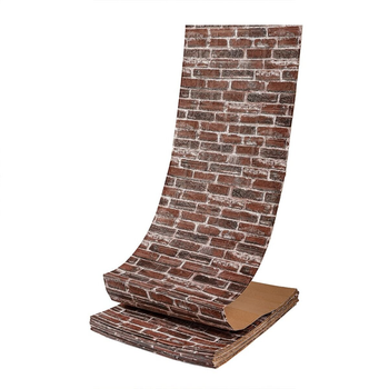 Самоклеющаяся 3D панель Sticker Wall под красный екатеринослав кирпич 19600x700x3мм SW-00001333
