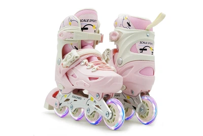 Ролики Scale Sports ABEC-7 PU 29-33 18-20.5 см Pink (2011782854)