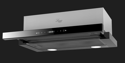 Вытяжка Luxor F 60 orte Intellect Stainless steel 1450 m3 LED + включение скоростей бесконтактно, нержавеющая сталь