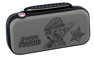 Etui Big Ben Nintendo Switch Travel Case Grey Mario (0663293110681)