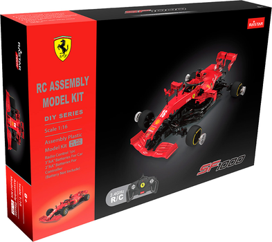 Автомобіль-конструктор Rastar Ferrari SF1000 на радіокеруванні 1:16 Червоно-чорний (6930751319615)