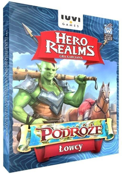 Dodatek do gry planszowej IUVI Games Hero Realms: Podróże Łowcy (wydanie polskie) (5904305462240)