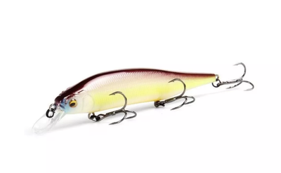 Воблер Bearking Ito Shiner 115SP, 15g, 0,5-1,2 м, колір A (Pearl Wakasagi),M114- A