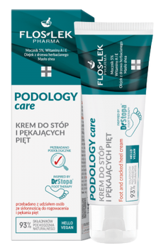 Krem do stop i pekajacych piet Flos-Lek Pharma Podology Care 40 ml (5905043023946)