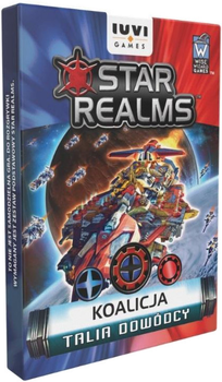 Dodatek do gry planszowej IUVI Games Star Realms Talia Dowódcy Koalicja (wydanie polskie) (5904305462714)