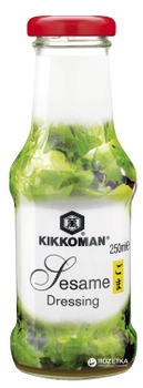 Соус-дресінг Кунжутний Kikkoman для салатів 250 мл (8715035400306)