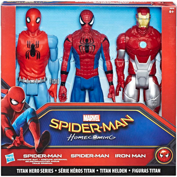 Набір фігурок Hasbro Marvel Spiderman Titan Hero Series 3 шт (5010993395170)