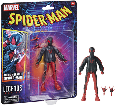 Figurka Hasbro Marvel Legends Spiderman Miles Morales z akcesoriami 15 cm (5010994181246)