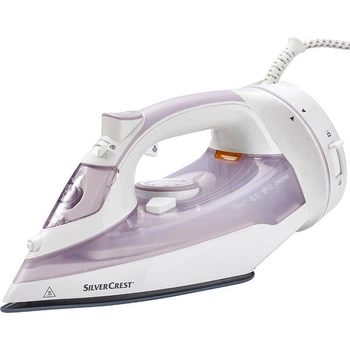 Паровой утюг Silver Crest SDBK 2400 E1 резервуар для воды объемом 320 мл 2400W Violet