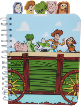 Блокнот Loungefly Disney Pixar Toy Story в лінію 17 x 21 см Синій (671803508088)