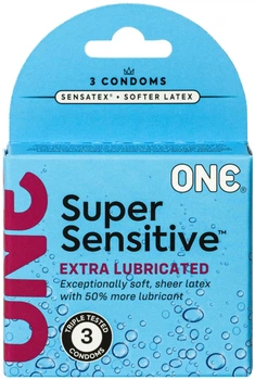 Презервативы One Super Sensitive 3 шт (ROZ6501053331)