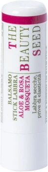 Бальзам для губ Bioearth The Beauty Seed Lip Balm Stick Aloe & rosehip oil 5.5 мл (8029182012061)