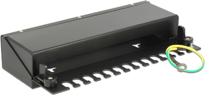 Panel krosowy Delock 12-port Keystone (4043619433391)