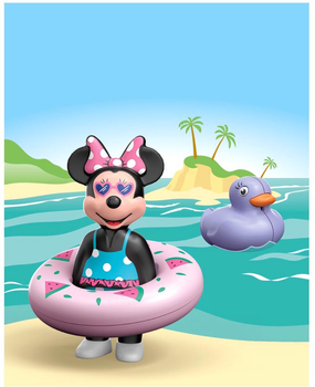 Zestaw zabawek Playmobil Junior i Disney Wycieczka na plażę Minnie (4008789717061)