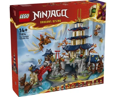 Конструктор LEGO NINJAGO Храм Турнірів у місті (71814) – іграшки з