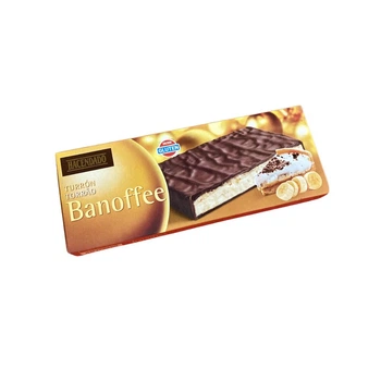 Туррон із бананами та карамеллю Banoffee Hacendado 150г