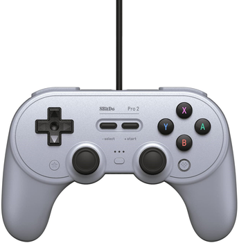 Контролер 8BitDo PRO 2 Wired Gamepad Grey Edition (RET00285)