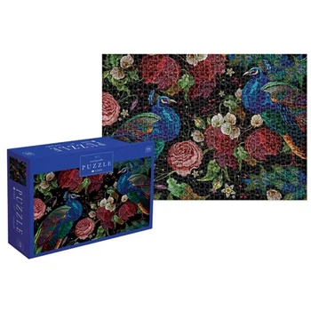 Пазли тришарові панорамні Secret Garden 7 1000 шт Interdruk 370068