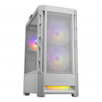 Корпус Full-Tower без БЖ Cougar Duoface RGB (Білий) (2*140мм ARGB, 1*120мм ARGB вентилятори передвстановлені, ATX/mATX/mini-ITX, скляне вікно)