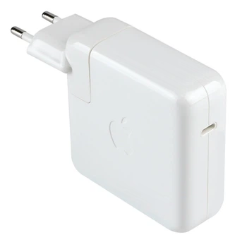 Мережевий Зарядний Пристрій Macbook USB-C PD87W 1:1 Колір Білий