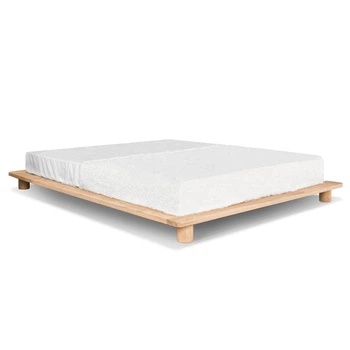Двуспальная кровать Woodman CONE древесина без покрытия 140x200 (WUA-01061)