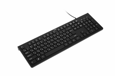 Клавіатура дротова HAMA USB-A 105key чорна
