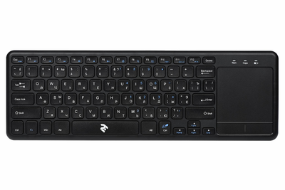 Клавіатура з тачпадом 2E 2E-KT100WB USB чорна