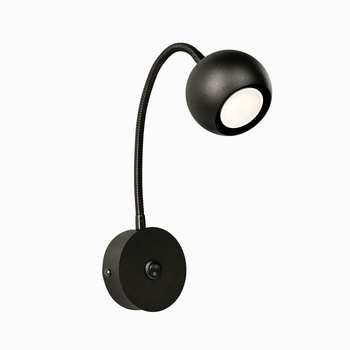 Бра (светильник настенный) Bowl GU10 W90-GN-BT Black