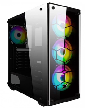 Корпус Midi-Tower без БЖ Xigmatek Venom X (3 x 3.5” внутр. відсіків, 200х435х435мм)