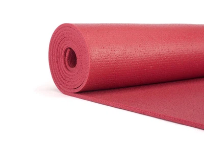 Коврик для йоги и фитнеса Rishikesh Premium 60 Bodhi 183x60x0.45 см бордовый