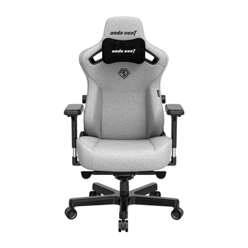Кресло для геймеров Anda Seat Kaiser 3 Size XL Fabric Grey (AD12YDC-XL-01-G-PV/F)