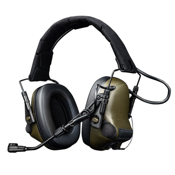 Активные защитные наушники Earmor M33 (FG) Olive с Bluetooth и гарнитурой (M33-FG)