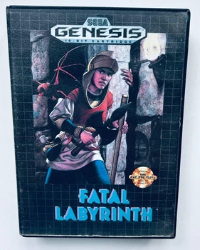 Fatal Labyrinth, английская версия - картридж для SEGA Genesis, Б/У