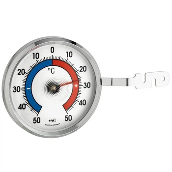 Термометр оконный TFA Fensterthermometer 14.6005.54, пластик/металл, d=73 мм