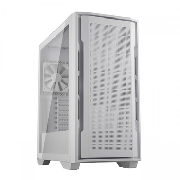 Корпус Full-Tower без БЖ Cougar UNIFACE White (2*120мм вентилятори передвстановлені, ATX/mATX/mini-ITX, Type C x 1, USB3.0 x 2, Audio x1, скляне вікно)