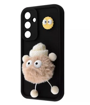 Чохол Pretty Things Case Samsung Galaxy S24 black/fluffy white