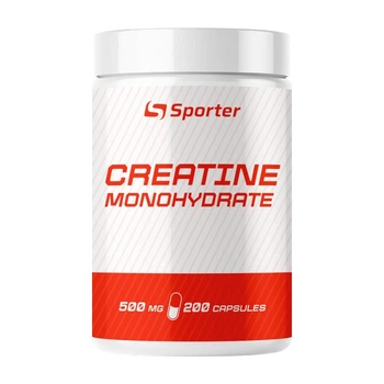 Креатин Creatine Monohydrate, 200 капсул Sporter 000303040