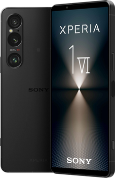 Мобільний телефон Sony Xperia 1 VI 12/256GB Black (XQEC54EUKCB.GC)