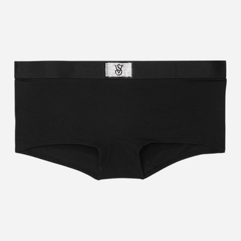 Трусики шорты женские хлопковые Victoria's Secret 356974272 Черные (1159820507)