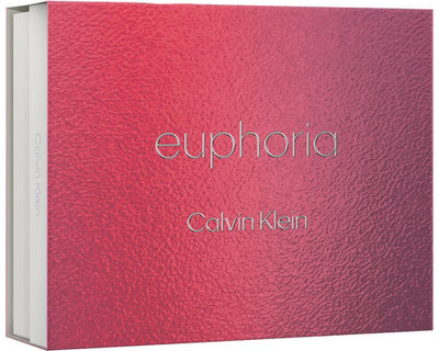 Zestaw prezentowy damski Calvin Klein Euphoria Woda perfumowana 100 ml + Balsam do ciała 100 ml (3616305433749)