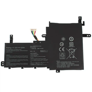 3645mAh 42Wh 11.52V батарея B31N1842 для Asus VivoBook S15 S531FL S531FA K531FA S531FA-BQ028T X531FA-2S Series Notebook 0B200-03440000
