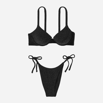 Купальник роздільний жіночий Victoria's Secret 184485905 32C-S Чорний (1159817076)